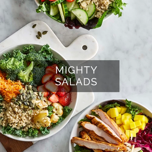 mighty salad bowls from cultures